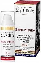 Hialuronowe serum-booster do twarzy, szyi i dekoltu - Janda My Clinic Dermo-Infusion Hyaluronic Serum — Zdjęcie N1