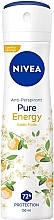 Antyperspirant - NIVEA Anti-Perspirant Pure Energy Exotic Fruits Limited Edition — Zdjęcie N1