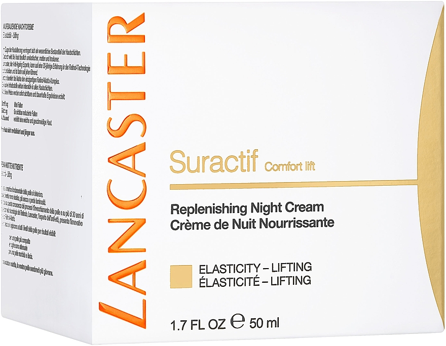 Liftingujący krem odżywczy na noc - Lancaster Suractif Comfort Lift Replenishing Night Cream — Zdjęcie N4