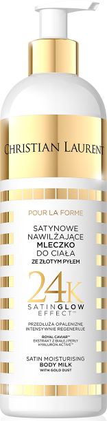 Nawilżające mleczko do ciała ze złotym pyłem - Christian Laurent Pour La Forme Body Milk — Zdjęcie N1