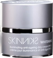 Kup Przeciwstarzeniowy krem wybielający na dzień - Mades Cosmetics Skinniks Whitening Illuminating Anti-ageing Day Cream
