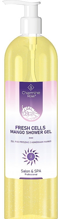 Żel pod prysznic z cząsteczkami mango - Charmine Rose Fresh Cells Mango Shower Gel — Zdjęcie N1