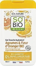 Żel pod prysznic z cytrusami i kwiatem pomarańczy - So'Bio Etic Citrus & Orange Blossom Moisturizing Shower Gel — Zdjęcie N1