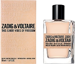 Zadig & Voltaire This Is Her! Vibes Of Freedom - Woda perfumowana — Zdjęcie N2