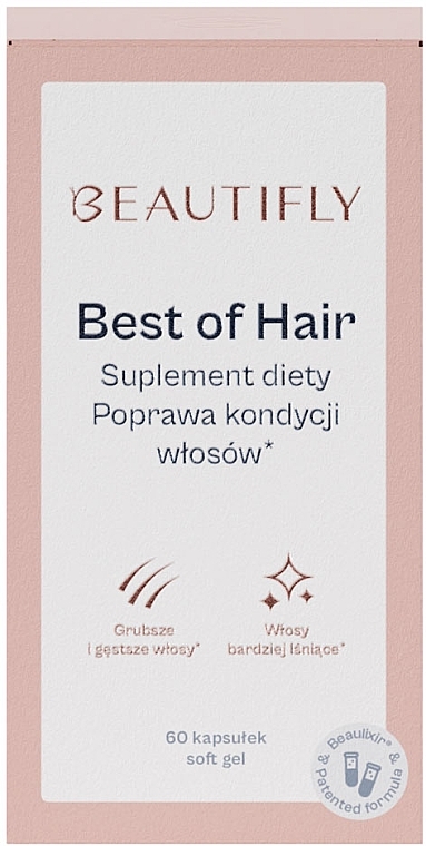 Suplement diety - Beautifly Best of Hair Dietary Supplement — Zdjęcie N2