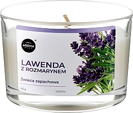 Kup Aroma Home Basic Lavender With Rosemary - Świeca zapachowa