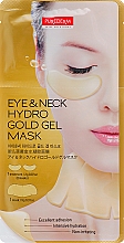 Kup Hydrożelowe maseczki pod oczy i na szyję ze złotem - Purederm Eye & Neck Hydrogold Gel