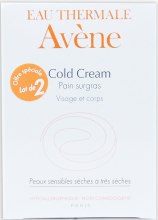Odżywcza kostka do mycia twarzy i ciała - Avene Peaux Seches Cold Cream Soap — Zdjęcie N4