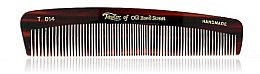 Męski grzebień kieszonkowy do włosów, 12,5 cm, brązowy, T014 - Taylor of Old Bond Street Hair Comb — Zdjęcie N1