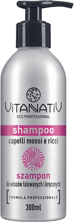 Szampon do włosów falowanych i kręconych - Vitanativ Shampoo Wavy and Curly Hair — Zdjęcie N1