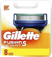 Wymienne ostrza do golenia, 8 szt. - Gillette Fusion5 Start Replacement Razor Blades Pack — Zdjęcie N1