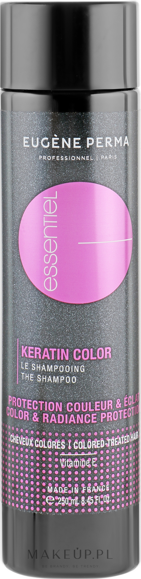 Szampon z keratyną do włosów farbowanych - Eugene Perma Essentiel Keratin Color Shampoo — Zdjęcie 250 ml