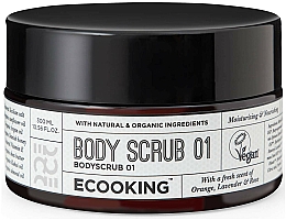 Kup Odżywczy scrub do ciała o zapachu pomarańczy, lawendy i róży - Ecooking Body Scrub 01