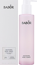 Kojący tonik do twarzy - Babor Soothing Rose Toner — Zdjęcie N1