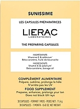 Suplement do opalania - Lierac Sunissime The Preparing Capsules — Zdjęcie N1