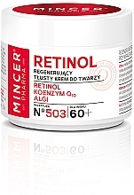 Kup Regenerujący krem tłusty do twarzy 60+ - Mincer Pharma Retinol N°503 Face Cream