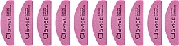 Minipilnik do paznokci 180/240, różowy - Clavier — Zdjęcie N1