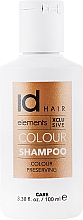 Szampon do włosów farbowanych z ceramidami, jagodami goji i olejem monoi - idHair Elements Xclusive Colour Shampoo — Zdjęcie N1