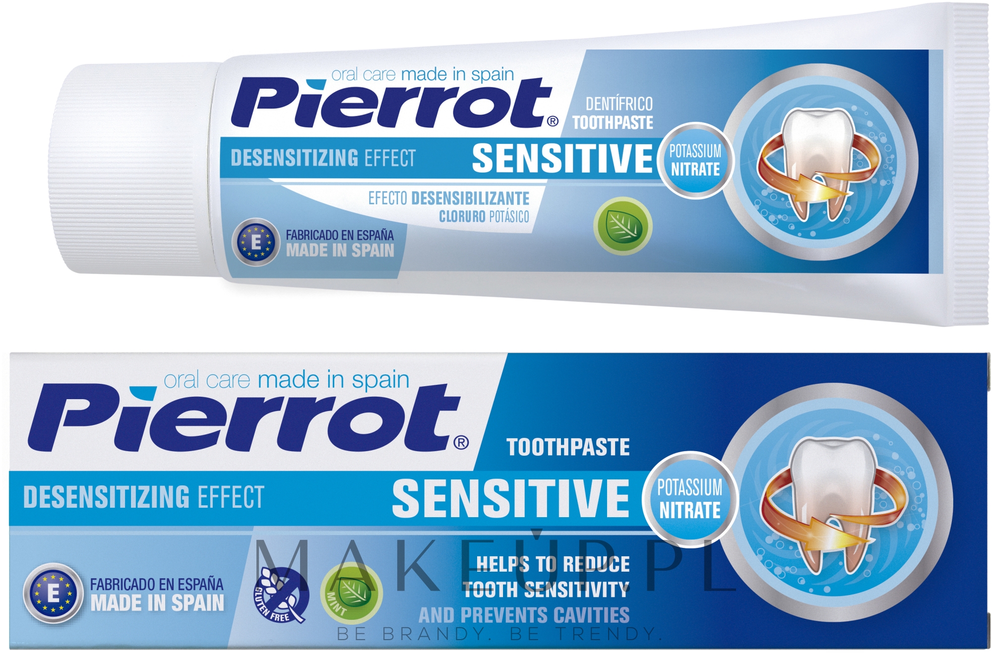Pasta do wrażliwych zębów - Pierrot Sensitive Toothpaste — Zdjęcie 75 ml