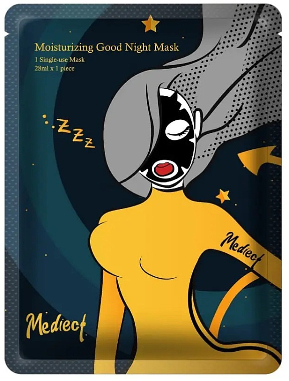 Maska nawilżająca Dobranoc - Mediect Moisturizing Good Night Mask — Zdjęcie N1