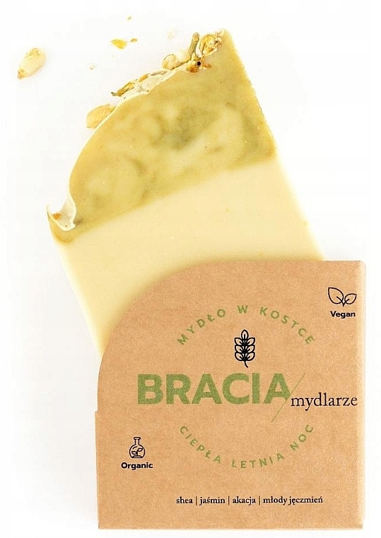 Mydło Jaśmin i Akacja - Bracia Mydlarze Solid Soap Warm Summer Night — Zdjęcie N4