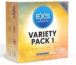 Prezerwatywy - EXS Mixed Variety Pack 1 Condoms — Zdjęcie N1