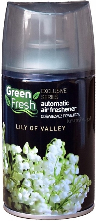 Wymienny wkład do odświeżacza powietrza Konwalia - Green Fresh Automatic Air Freshener Lily of Valey — Zdjęcie N1
