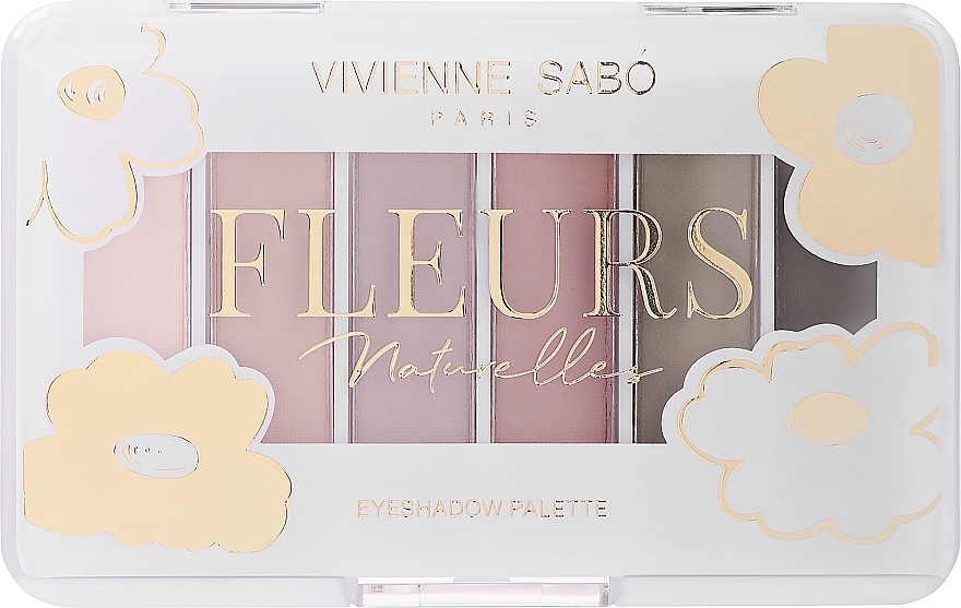Paleta cieni do powiek - Vivienne Sabo Fleurs Naturelles Eyeshadow Palette — Zdjęcie N2