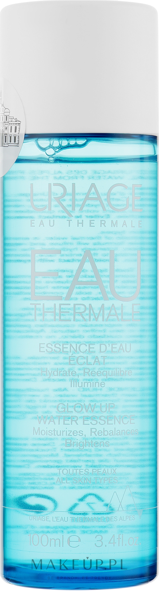 Nawilżająca woda tonizująca do twarzy - Uriage Eau Thermale Glow Up Water Essence — Zdjęcie 100 ml