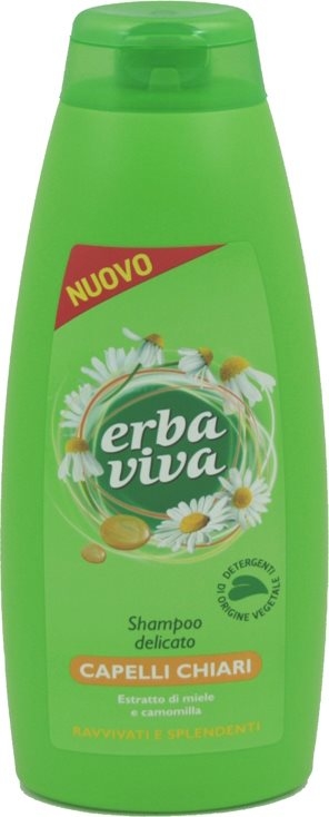 Szampon do włosów jasnych Rumianek - Erba Viva Shampoo for Light Hair  — Zdjęcie N1