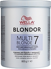 Puder rozjaśniający do włosów - Wella Professionals Blondor Multi Blonde 7 Powder Lightener — Zdjęcie N3