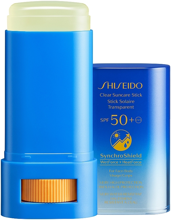 Krem do opalania - Shiseido Clear Suncare Stick SPF50 + — Zdjęcie N2