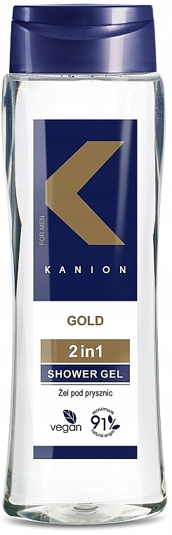 Kanion Gold Shower Gel - Żel pod prysznic — Zdjęcie N1