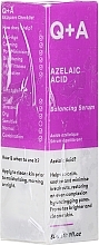 Kup PRZECENA! Równoważące serum do twarzy z kwasem azelainowym - Q + A Azelaic Acid Balancing Serum *