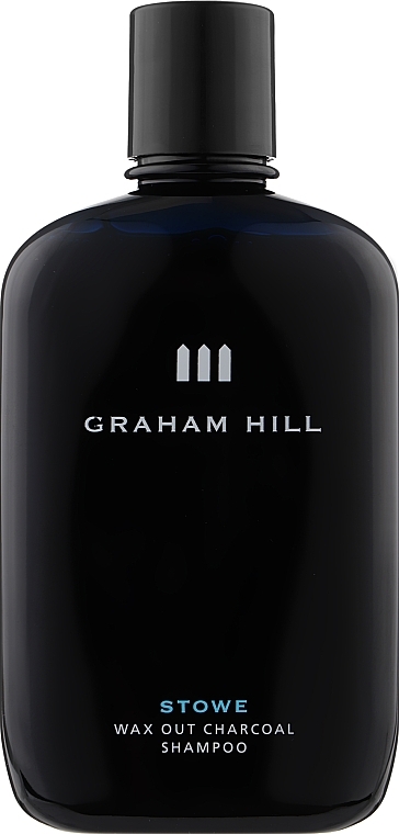 PRZECENA! Szampon głęboko oczyszczający z węglem aktywnym - Graham Hill Stowe Wax Out Charcoal Shampoo * — Zdjęcie N1