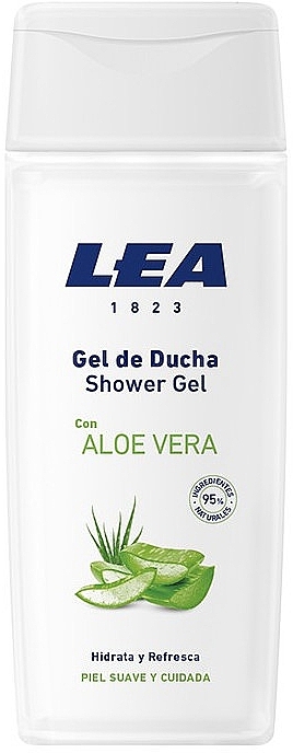 Żel pod prysznic z aloesem - Lea Shower Gel Aloe Vera — Zdjęcie N1