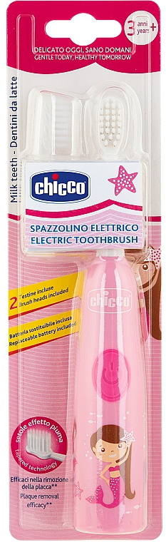 Elektryczna szczoteczka do zębów dla dzieci, różowa - Chicco — Zdjęcie N6