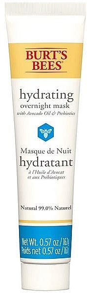 Nawilżająca maseczka do twarzy na noc - Burts Bees Hydrating Overnight Mask — Zdjęcie N1