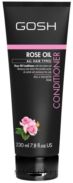 Odżywka do włosów przetłuszczających się z olejem różanym - Gosh Copenhagen Rose Oil Conditioner — Zdjęcie 230 ml