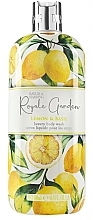 Żel pod prysznic z cytryną i bazylią - Baylis & Harding Royale Garden Lemon & Basil Body Wash — Zdjęcie N1