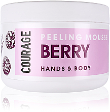 Kup Mus peelingujący do rąk i ciała Berry - Courage Hands&Body Berry Peeling Mousse