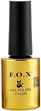 Top coat do manicure hybrydowego - F.O.X Top No Wipe Coat — Zdjęcie N1