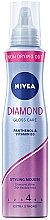 Kup Pianka do włosów normalnych, matowych i pozbawionych blasku Ekstramocne utrwalenie - NIVEA Hair Care Diamond Gloss Styling Mousse