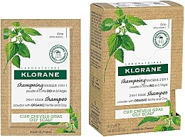 Szampon-maska do włosów 2 w 1 z ekstraktem z pokrzywy - Klorane 2-in-1 Mask Shampoo Powder with Nettle and Clay — Zdjęcie N4