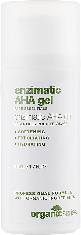 Żel enzymatyczny z kwasami AHA - Organic Series Enzimatic AHA Gel — Zdjęcie N2