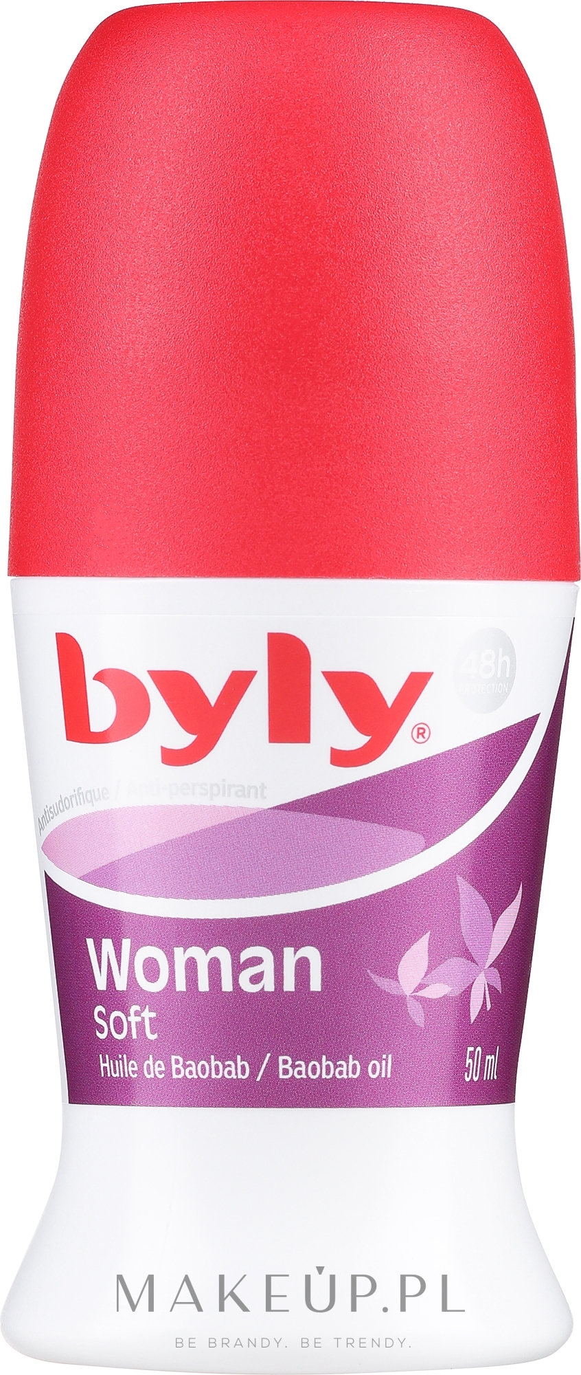 Antyperspirant w kulce - Byly Woman Soft Roll-On Deodorant — Zdjęcie 50 ml