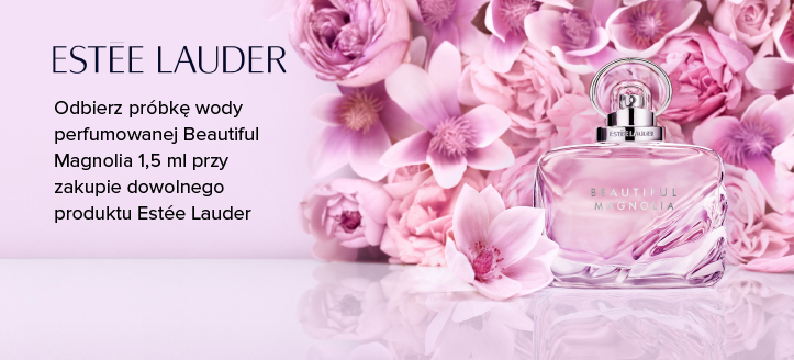 Odbierz próbkę wody perfumowanej Beautiful Magnolia 1,5 ml przy zakupie dowolnego produktu Estée Lauder.