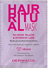 Kup Maska do włosów farbowanych - Dermacol Hair Ritual No More Yellow Mask Hair Mask