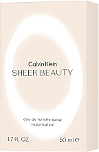Calvin Klein Sheer Beauty - Woda toaletowa — Zdjęcie N3