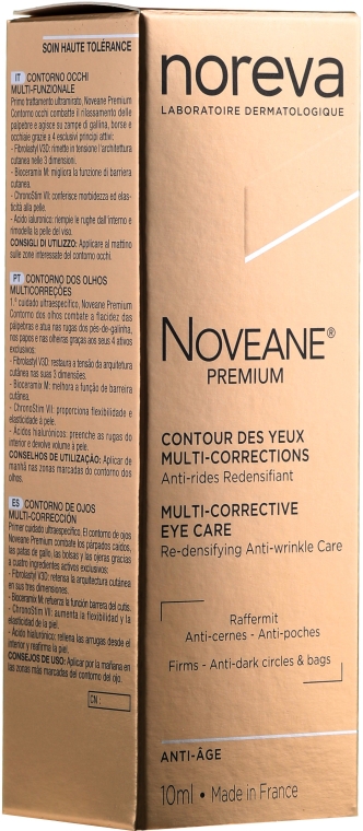 Multi-korygujący krem do konturu oczu - Noreva Laboratoires Noveane Premium Multi-Corrective Eye Care — Zdjęcie N4